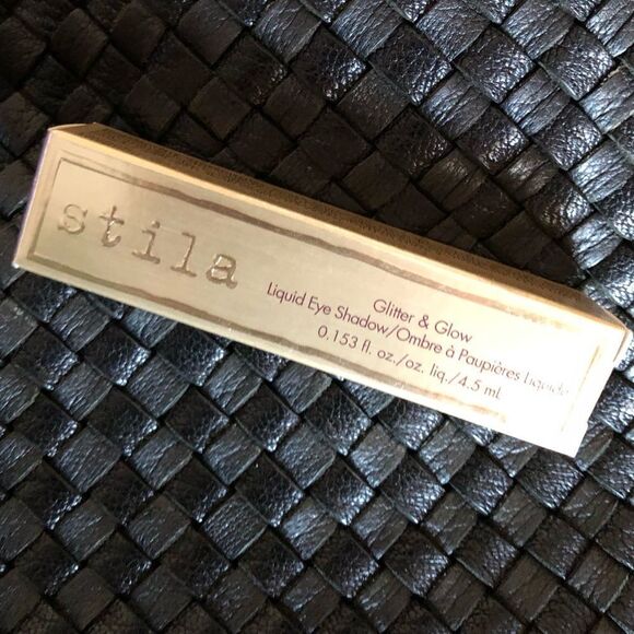 STILA - 🎉HP X 3🎉NWT - Glitter & Glow Liquid Eyeshadow “Molten Midnight”Sealed - Picture 10 of 12